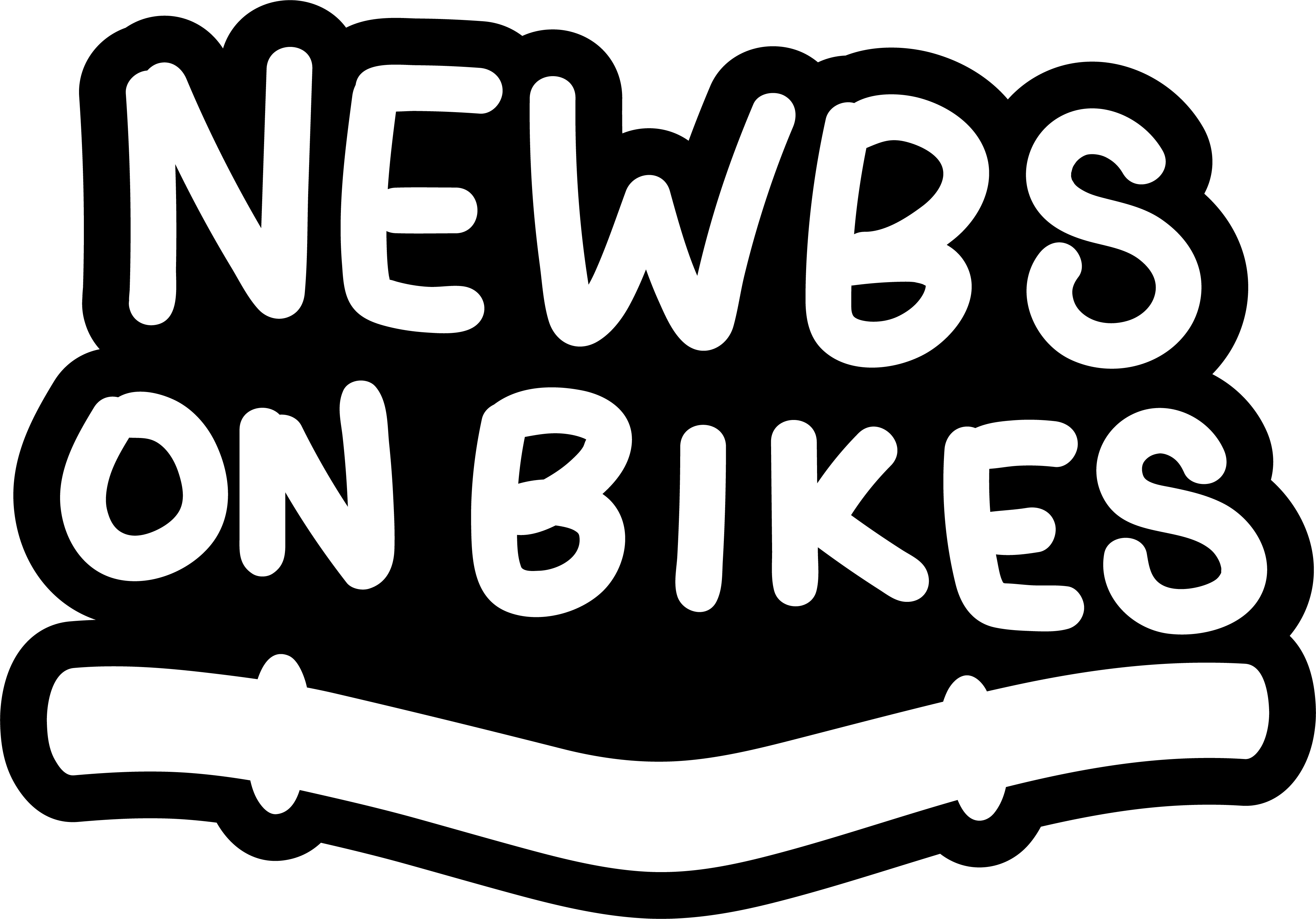 newbs on bikes logo